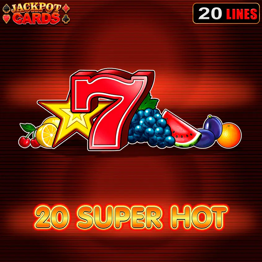 Обложка слота 20 Super Hot