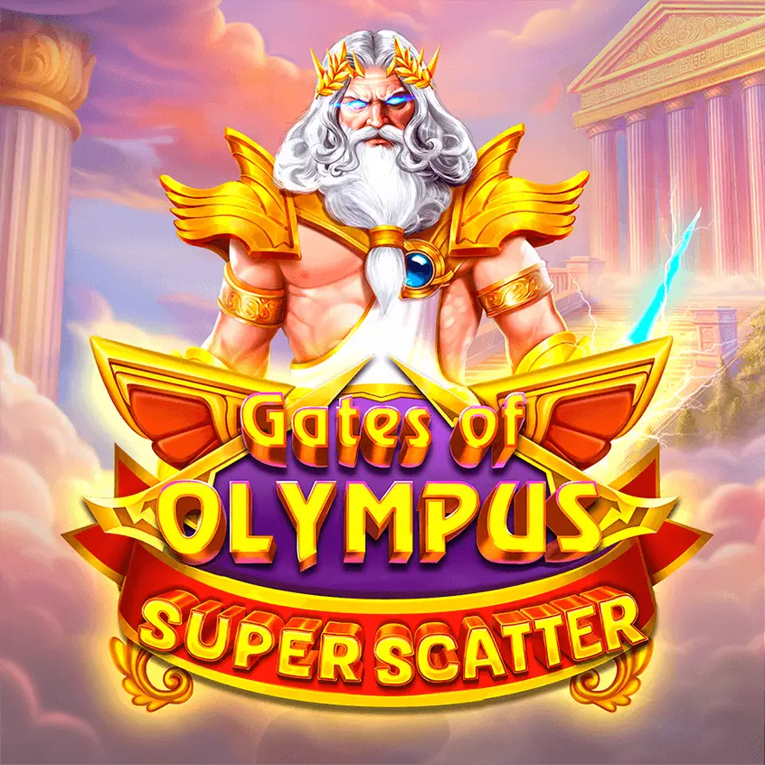 Обложка слота Gates of Olympus Super Scatter